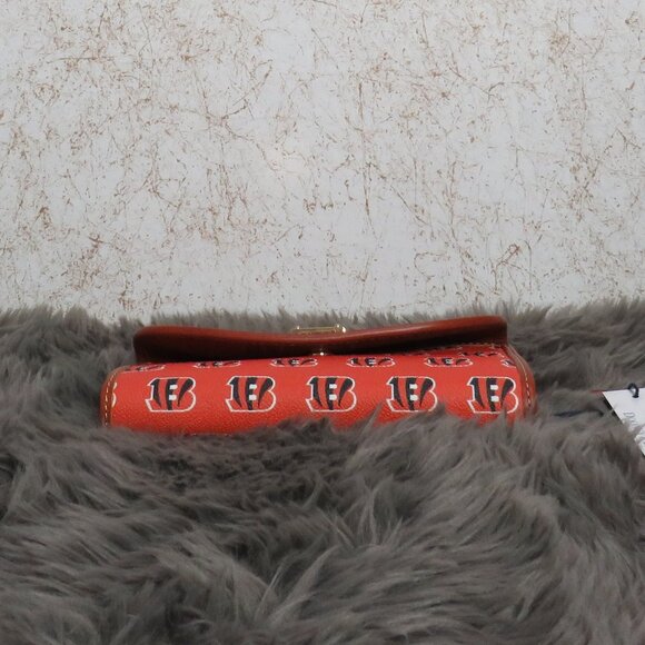 Dooney & Bourke NFL Cincinnati Bengals Continental Clutch Wallet (Orange) - Picture 6 of 9